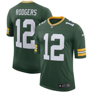 Aaron Rodgers Green Bay Packers Nike Classic Limited Player Jersey - Green- 49Native