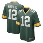 Aaron Rodgers Green Bay Packers Nike Game Team Jersey - Green- 49Native