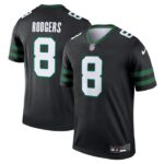 Aaron Rodgers New York Jets Nike Alternate Legend Jersey  - Legacy Black- 49Native