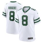 Aaron Rodgers New York Jets Nike Player Game Jersey - Legacy White- 49Native