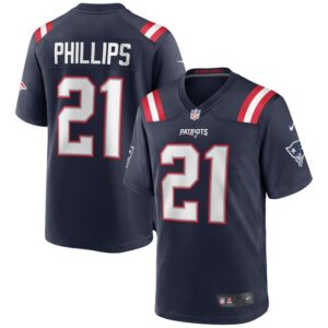 Adrian Phillips New England Patriots Nike Game Jersey - Navy- 49Native
