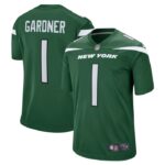 Ahmad Sauce Gardner New York Jets Nike Player Game Jersey - Green- 49Native