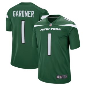 Ahmad Sauce Gardner New York Jets Nike Player Game Jersey - Green- 49Native