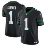 Ahmad Sauce Gardner New York Jets Nike Alternate Vapor F.U.S.E. Limited Jersey  - Legacy Black- 49Native
