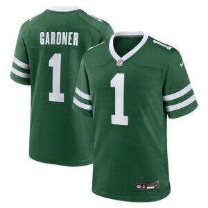 Ahmad Sauce Gardner New York Jets Nike Game Jersey - Legacy Green- 49Native