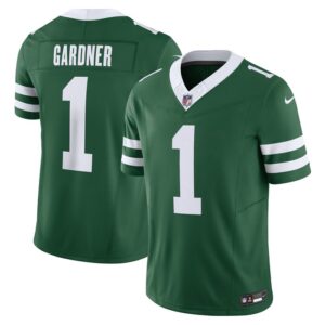 Ahmad Sauce Gardner New York Jets Nike Vapor F.U.S.E. Limited Jersey - Legacy Green- 49Native