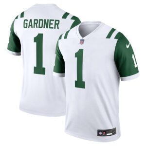 Ahmad Sauce Gardner New York Jets Nike Classic Alternate Legend Jersey - White- 49Native