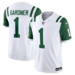 Ahmad Sauce Gardner New York Jets Nike Classic Alternate Vapor F.U.S.E. Limited Jersey - White- 49Native