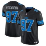 Aidan Hutchinson Detroit Lions Nike 2nd Alternate Vapor F.U.S.E. Limited Jersey - Black- 49Native