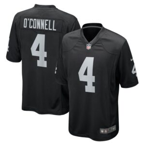 Aidan O'Connell Las Vegas Raiders Nike  Game Jersey -  Black- 49Native