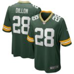 AJ Dillon Green Bay Packers Nike Game Player Jersey - Green- 49Native
