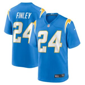 AJ Finley Los Angeles Chargers Nike Team Game Jersey -  Powder Blue- 49Native