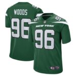 Al Woods New York Jets Nike  Game Jersey - Gotham Green- 49Native