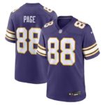 Alan Page Minnesota Vikings Nike Classic Retired Player Jersey - Purple- 49Native