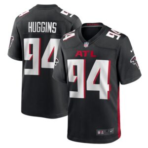 Albert Huggins Atlanta Falcons Nike Team Game Jersey -  Black- 49Native