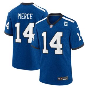 Alec Pierce Indianapolis Colts Nike Indiana Nights Alternate Game Jersey - Royal- 49Native
