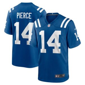 Alec Pierce Indianapolis Colts Nike Player Game Jersey - Royal- 49Native