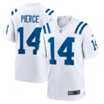 Alec Pierce Indianapolis Colts Nike Away Game Player Jersey - White- 49Native