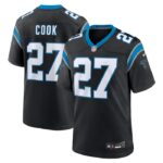 Alex Cook Carolina Panthers Nike  Game Jersey -  Black- 49Native