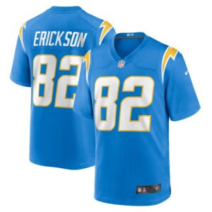 Alex Erickson Los Angeles Chargers Nike Team Game Jersey -  Powder Blue- 49Native