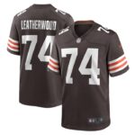 Alex Leatherwood Cleveland Browns Nike Team Game Jersey -  Brown- 49Native