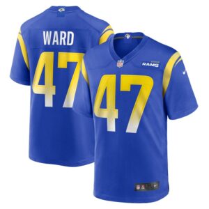 Alex Ward Los Angeles Rams Nike Home Game Jersey - Royal- 49Native