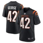 Allan George Cincinnati Bengals Nike Game Player Jersey - Black- 49Native