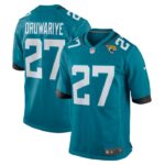 Amani Oruwariye Jacksonville Jaguars Nike  Game Jersey -  Teal- 49Native