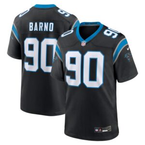 Amare Barno Carolina Panthers Nike Team Game Jersey - Black- 49Native