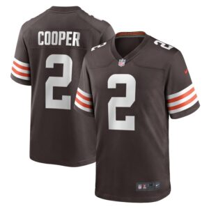 Amari Cooper Cleveland Browns Nike Player Game Jersey - Brown- 49Native