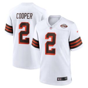 Amari Cooper Cleveland Browns Nike Alternate Game Jersey - White- 49Native