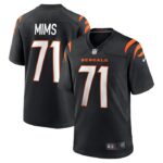 Amarius Mims Cincinnati Bengals Nike 2024 NFL Draft First Round Pick Player Game Jersey - Black- 49Native