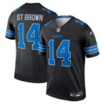 Amon-Ra St. Brown Detroit Lions Nike Legend Jersey - Black- 49Native