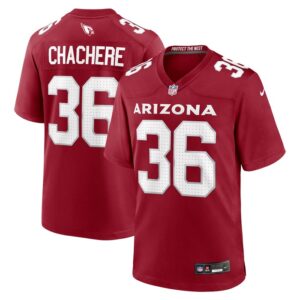 Andre Chachere Arizona Cardinals Nike Team Game Jersey -  Cardinal- 49Native