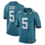 Andre Cisco Jacksonville Jaguars Nike Game Player Jersey - Teal- 49Native