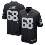 Andre James Las Vegas Raiders Nike Game Jersey - Black- 49Native