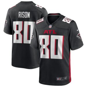 Andre Rison Atlanta Falcons Nike Game Retired Player Jersey - Black- 49Native