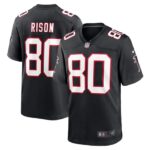 Andre Rison Atlanta Falcons Nike Retired Player Jersey - Black- 49Native