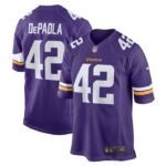 Andrew DePaola Minnesota Vikings Nike Game Jersey - Purple- 49Native