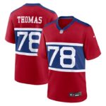 Andrew Thomas New York Giants Nike Alternate Player Game Jersey - Century Red- 49Native