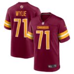 Andrew Wylie Washington Commanders Nike Game Player Jersey - Burgundy- 49Native