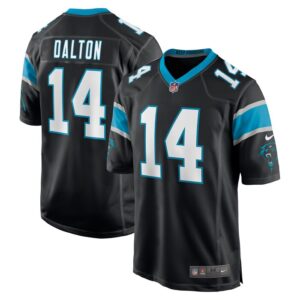 Andy Dalton Carolina Panthers Nike Game Player Jersey - Black- 49Native