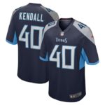 Anthony Kendall Tennessee Titans Nike Team Game Jersey -  Navy- 49Native