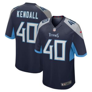Anthony Kendall Tennessee Titans Nike Team Game Jersey -  Navy- 49Native