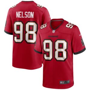 Anthony Nelson Tampa Bay Buccaneers Nike Game Jersey - Red- 49Native