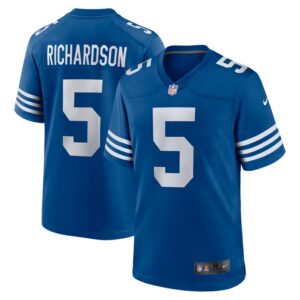 Anthony Richardson Indianapolis Colts Nike 2023 NFL Draft First Round Pick Alternate Game Jersey - Royal- 49Native