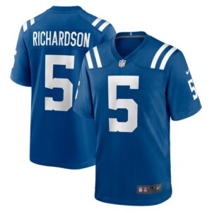 Anthony Richardson Indianapolis Colts Nike 2023 NFL Draft First Round Pick Game Jersey - Royal- 49Native