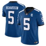 Anthony Richardson Indianapolis Colts Nike Alternate Vapor F.U.S.E. Limited Jersey - Royal- 49Native