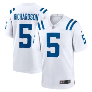 Anthony Richardson Indianapolis Colts Nike 2023 NFL Draft First Round Pick Game Jersey - White- 49Native