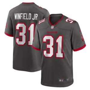 Antoine Winfield Jr. Tampa Bay Buccaneers Nike Game Jersey - Pewter- 49Native